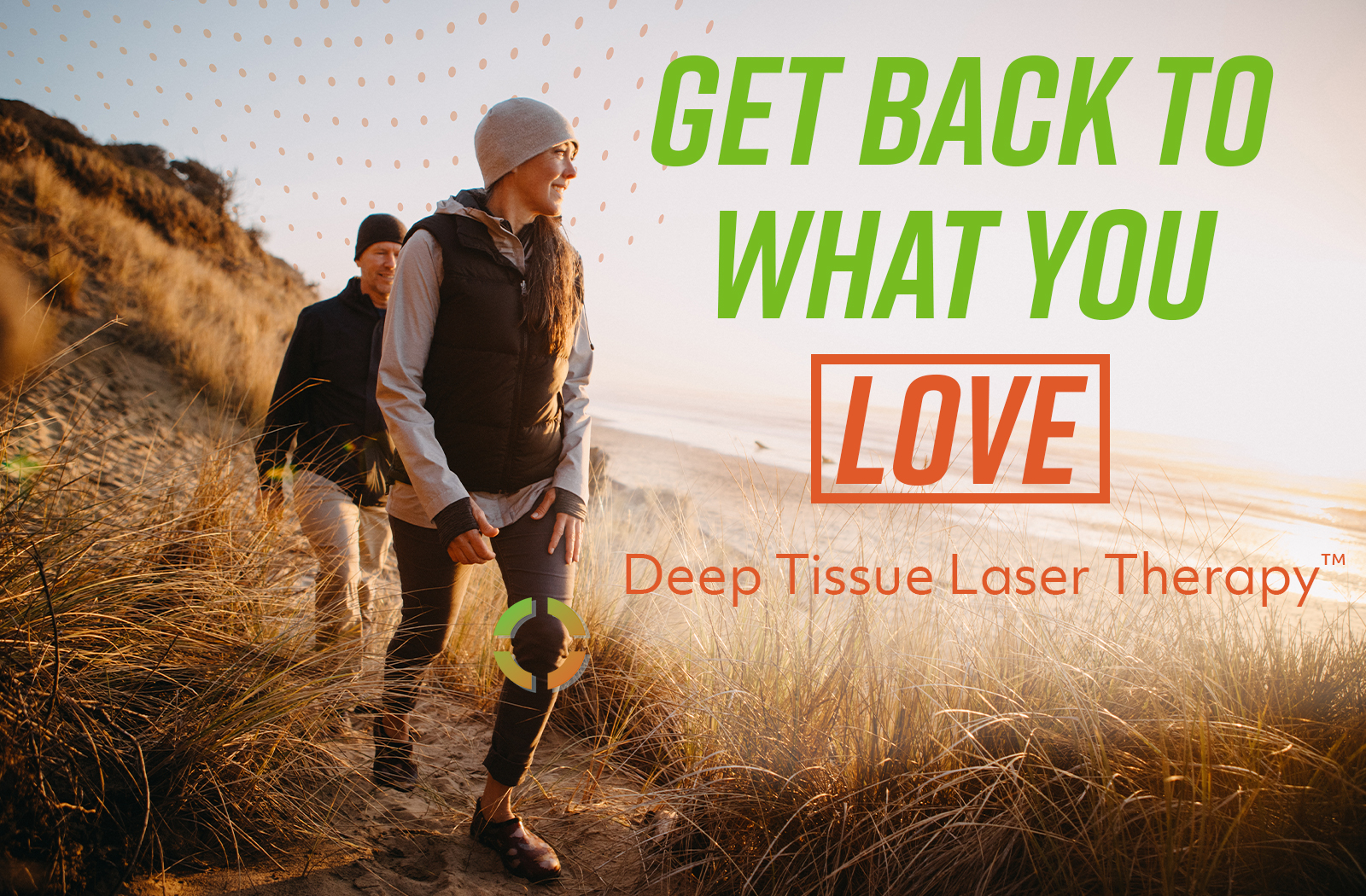Patients enjoying active outdoor lifestyle after deep tissue laser therapy treatment | Freedom Chiropractic Delray Beach FL